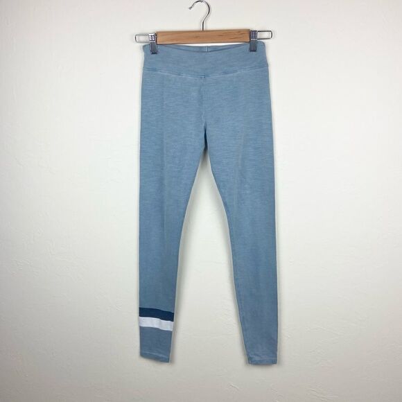Sundry Cotton Stretch Leggings - Light Blue - Picture 1 of 7